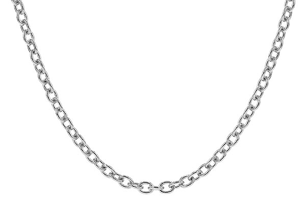 A301-42852: CABLE CHAIN (20IN, 1.3MM, 14KT, LOBSTER CLASP)