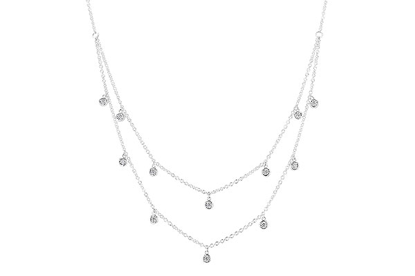 C301-37443: NECKLACE .22 TW (18 INCHES)