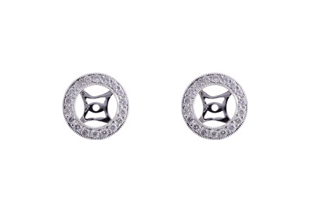 D211-41934: EARRING JACKET .32 TW (FOR 1.50-2.00 CT TW STUDS)