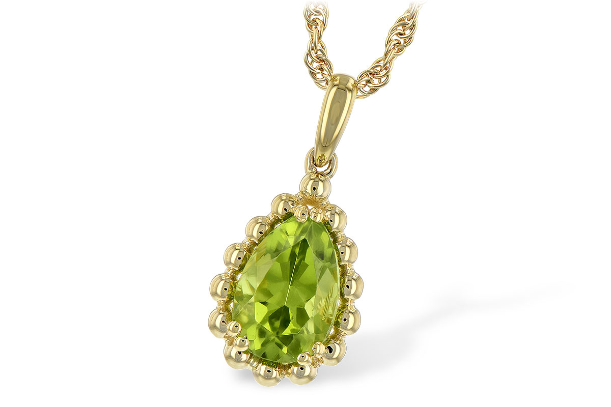D216-85625: NECKLACE 1.30 CT PERIDOT