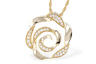 D301-39216: NECKLACE .20 TW