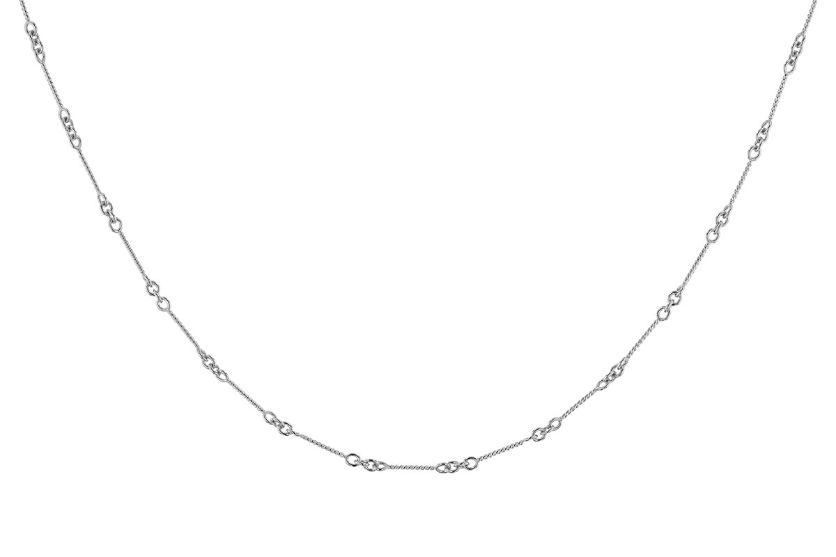 D301-41961: TWIST CHAIN (24IN, 0.8MM, 14KT, LOBSTER CLASP)