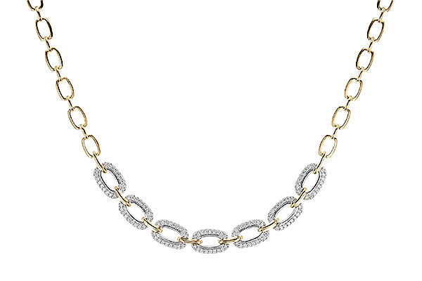 F301-37388: NECKLACE 1.95 TW (17 INCHES)