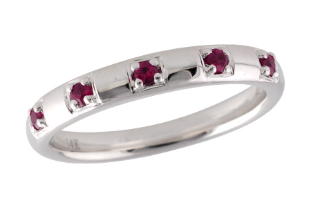 H215-02824: LDS WED RG .15 TW RUBY
