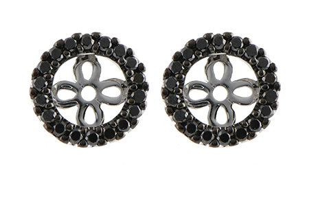 H215-91924: EARRING JACKETS .25 TW (FOR 0.75-1.00 CT TW STUDS)
