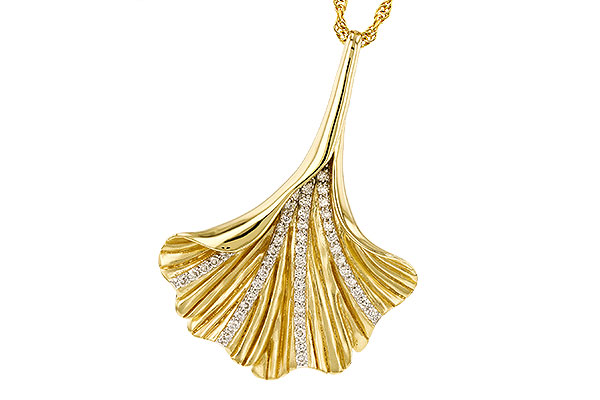 H302-27406: NECKLACE .20 TW