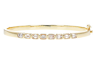 K301-39233: BANGLE 2.00 TW EMERALD CUTS