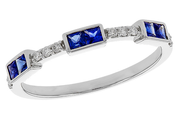 L302-31088: LDS WED RG .36 SAPPHIRE .43 TGW