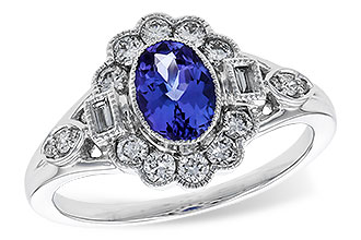 M302-28333: LDS RG .80 TANZANITE 1.20 TGW (7x5MM OV)